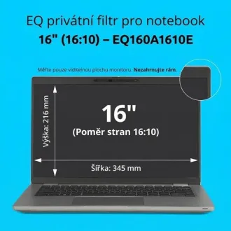 Kensington EQ privátny filter pre notebook 16'' 16:10 Kensington EQ privátny filter pre notebook 16'' 16:10