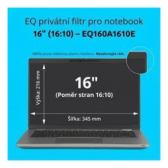 Kensington EQ privátny filter pre notebook 16'' 16:10 Kensington EQ privátny filter pre notebook 16'' 16:10