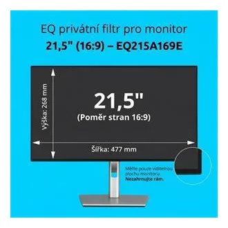 Kensington EQ privátny filter pre monitor 21.5'' 16:9 Kensington EQ privátny filter pre monitor 21.5'' 16:9