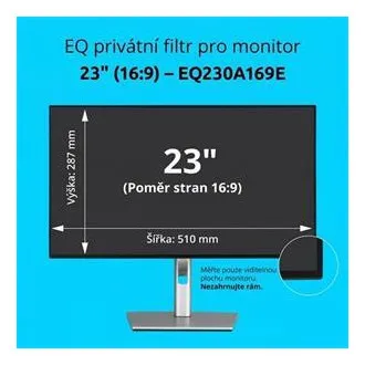 Kensington EQ privátny filter pre monitor 23'' 16:9 Kensington EQ privátny filter pre monitor 23'' 16:9