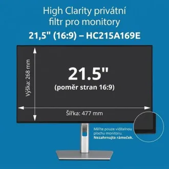 Kensington High Clarity privátny filter pre monitor 21.5'' 16:9 Kensington High Clarity privátny filter pre monitor 21.5'' 16:9