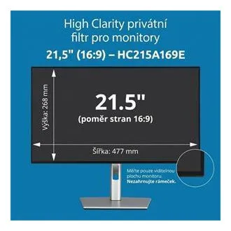 Kensington High Clarity privátny filter pre monitor 21.5'' 16:9 Kensington High Clarity privátny filter pre monitor 21.5'' 16:9