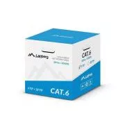 LANBERG FTP kábel CAT.6, Cu, dĺžka 305m, šedý, CPR + Fluke passed, PVC