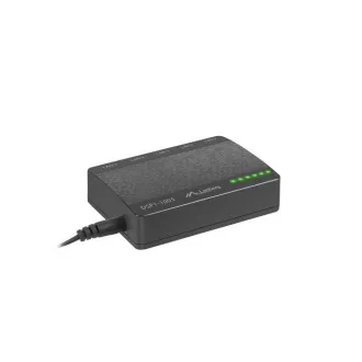 LANBERG SWITCH DSP1-1005 5X 1GB/S UNMANAGED GIGABIT ETHERNET DESKTOP 5V LANBERG SWITCH DSP1-1005 5X 1GB/S UNMANAGED GIGABIT ETHERNET DESKTOP 5V