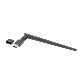 LANBERG USB ADAPTÉR BEZDRÔTOVÁ SIEŤOVÁ KARTA NC-0300-WIE N300 1X INTERNÁ + 1X EXTERNÁ ANTÉNA