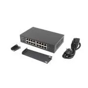 LANBERG PREPÍNAČ RSGE-16 16X 1GB GIGABITOVÝ ETHERNET NERIADENÝ RACK 10"/19"