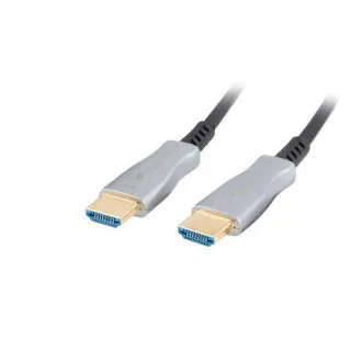 LANBERG KÁBEL HDMI M/M V2.0 50M OPTICKÝ ČIERNY AOC