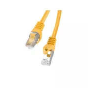 LANBERG Patch kábel cat6 FTP 1m žltý Fluke Passed