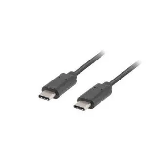 LANBERG KÁBEL USB-C M/M 2.0 1M ČIERNY LANBERG KÁBEL USB-C M/M 2.0 1M ČIERNY