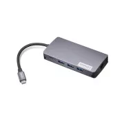 Lenovo Dock CONS - Lenovo 150 - USB-C Travel (100W max), 1x USB-C, 3x USB-A, 1x HDMI, 1x VGA, 1x RJ45, 1x TF/SD čítačka