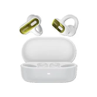 Lenovo Open-Ear Clip-on Earbuds X500 = True Wireless slúchadlá v bielej farbe