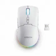 Lenovo Legion M220 Wireless RGB Gaming Mouse - herná myš s RGB podsvietením, tromi režimami pripojenia, v bielej farbe