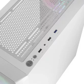 LOGIC PC skriňa Portos ARGB MIDI 1x USB 3.0, 2x USB 2.0 + audio, biela, bez zdroja LOGIC PC skriňa Portos ARGB MIDI 1x USB 3.0, 2x USB 2.0 + audio, biela, bez zdroja