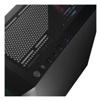 LOGIC PC skriňa Portos ARGB MIDI 1x USB 3.0, 2x USB 2.0 + audio, čierna, bez zdroja
