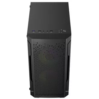LOGIC PC skriňa Aramis ARGB MINI 1x USB 3.0, 2x USB 2.0 + audio, čierna, bez zdroja LOGIC PC skriňa Aramis ARGB MINI 1x USB 3.0, 2x USB 2.0 + audio, čierna, bez zdroja