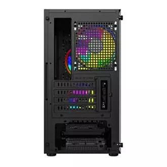 LOGIC PC skriňa Aramis ARGB MINI 1x USB 3.0, 2x USB 2.0 + audio, čierna, bez zdroja LOGIC PC skriňa Aramis ARGB MINI 1x USB 3.0, 2x USB 2.0 + audio, čierna, bez zdroja