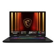 MSI Crosshair A17 HX D8WFKG-011SK/Ryzen 9 8940HX/32GB/1TB SSD/RTX 5060, 8GB/17" QHD+ IPS, 240Hz/Win 11 home/čierna