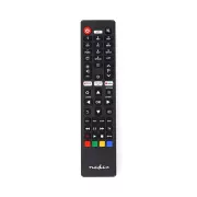 Nedis TVRC45TCBK - Náhradný Diaľkový Ovládač | TCL/Thomson TV | Predprogramovaný | Čierna