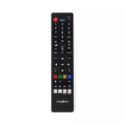 Nedis TVRC45PASHBK - Náhradný Diaľkový Ovládač | Panasonic / Sharp TV | Predprogramovaný | Čierna