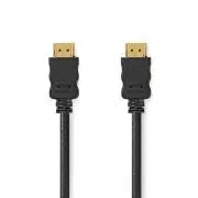 Nedis CVGL34060BK10 - High Speed HDMI Kábel s Ethernetom | Konektor HDMI - HDMI | 4K@60Hz | 1.00 m | Čierna