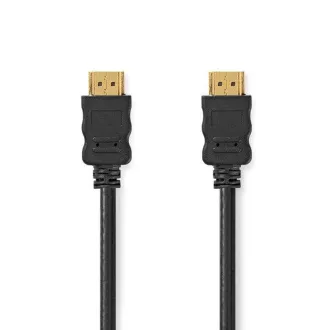 Nedis CVGB34060BK50 - High Speed HDMI Kábel s Ethernetom | Konektor HDMI - HDMI | 4K@60Hz | ARC | 5.00 m | Čierna