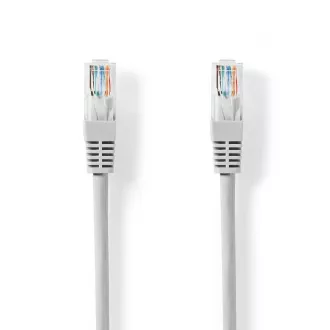 Nedis CCGL85230GY20 - Sieťový kábel CAT6 U/UTP | RJ45 Zástrčka | RJ45 Zástrčka | 2.00 m | Okrúhly | PVC | Šedá