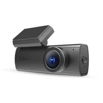 Nedis DCAM1024BK - Kamera do auta | 1080p @ 30fps | 2 MPixel | Wi-Fi | LCD | Nočné videnie | Čierna