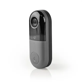 Nedis WIFICDP21BK SmartLife Dverné Video Telefón | Wi-Fi | Napájanie z batérie | 3MP Full HD 1296p | IP54 | Snímač pohybu Nedis WIFICDP21BK SmartLife Dverné Video Telefón | Wi-Fi | Napájanie z batérie | 3MP Full HD 1296p | IP54 | Snímač pohybu
