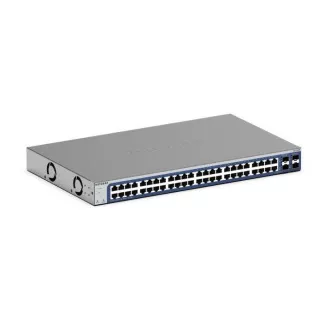 Netgear 48xGbE, Smart Switch, 2 Copper/SFP Combo Ports, 2 Dedicated SFP Ports - GS748T Netgear 48xGbE, Smart Switch, 2 Copper/SFP Combo Ports, 2 Dedicated SFP Ports - GS748T
