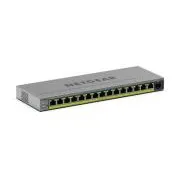 Netgear 16PT GIGABIT UNMANAGEABLE PLUS SWITCH W/POE+