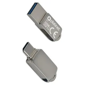 PLATINET flashdisk USB 3.2 METAL WATERPROOF DUAL USB-C USB-A 64GB PLATINET flashdisk USB 3.2 METAL WATERPROOF DUAL USB-C USB-A 64GB