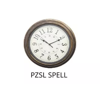 PLATINET NÁSTENNÉ GUĽATÉ HODINY SPELL, tichý mechanizmus
