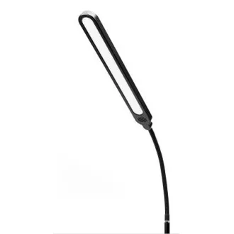 PLATINET stojacia lampa SIGNUS 10W 84 LED 500 lúmenov, čierna, výška 150cm