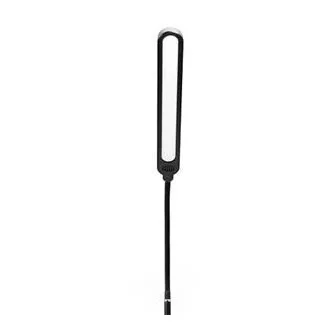 PLATINET stojacia lampa SIGNUS 10W 84 LED 500 lúmenov, čierna, výška 150cm