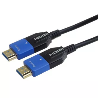 PremiumCord Ultra High Speed HDMI 2.1 optický kábel 8K @ 60Hz 4K @ 120Hz 15m pozlátený PremiumCord Ultra High Speed HDMI 2.1 optický kábel 8K @ 60Hz 4K @ 120Hz 15m pozlátený