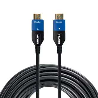 PremiumCord Ultra High Speed HDMI 2.1 optický kábel 8K @ 60Hz 4K @ 120Hz 15m pozlátený PremiumCord Ultra High Speed HDMI 2.1 optický kábel 8K @ 60Hz 4K @ 120Hz 15m pozlátený