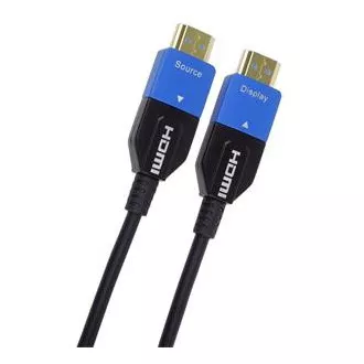 PremiumCord Ultra High Speed HDMI 2.1 optický kábel 8K @ 60Hz 4K @ 120Hz 20m pozlátený