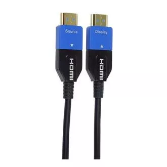 PremiumCord Ultra High Speed HDMI 2.1 optický kábel 8K @ 60Hz 4K @ 120Hz 20m pozlátený