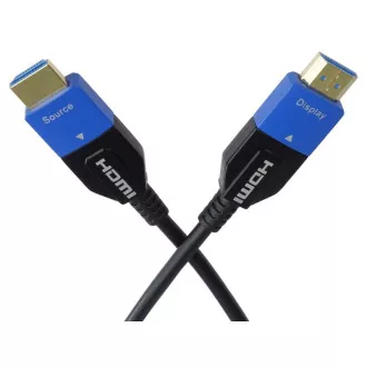 PremiumCord Ultra High Speed HDMI 2.1 optický kábel 8K @ 60Hz 4K @ 120Hz 30m pozlátený