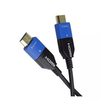 PremiumCord Ultra High Speed HDMI 2.1 optický kábel 8K @ 60Hz 4K @ 120Hz 30m pozlátený