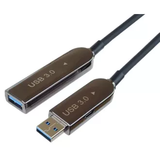 PremiumCord USB3.0 + 2.0 predlžovací optický AOC kábel A/Male - A/Female 7m