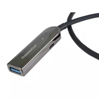 PremiumCord USB3.0 + 2.0 predlžovací optický AOC kábel A/Male - A/Female 7m
