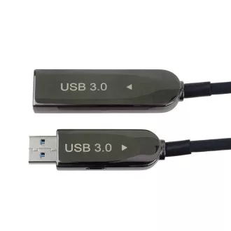 PremiumCord USB3.0 + 2.0 predlžovací optický AOC kábel A/Male - A/Female 7m