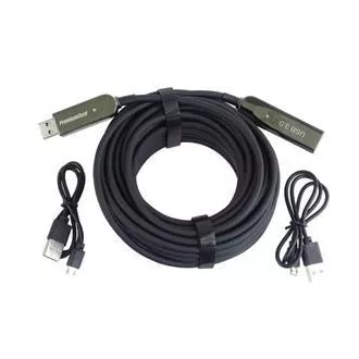 PremiumCord USB3.0 + 2.0 predlžovací optický AOC kábel A/Male - A/Female 7m