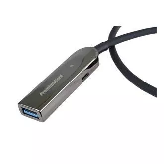 PremiumCord USB3.0 + 2.0 predlžovací optický AOC kábel A/Male - A/Female 7m