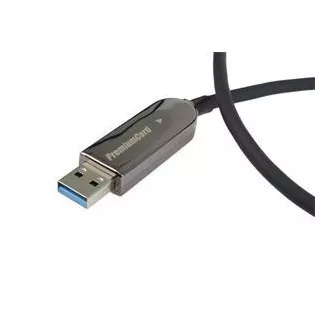 PremiumCord USB3.0 + 2.0 predlžovací optický AOC kábel A/Male - A/Female 7m
