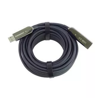 PremiumCord USB3.0 + 2.0 predlžovací optický AOC kábel A/Male - A/Female 7m
