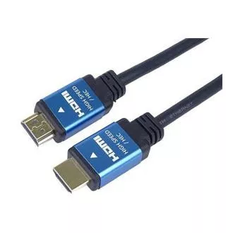 PremiumCord Ultra HDTV 4K@60Hz kábel HDMI 2.0b kovové + pozlátené konektory 0,5m