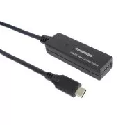 PremiumCord USB-C repeater a predlžovací kábel Male-Female, 5Gbps 5m