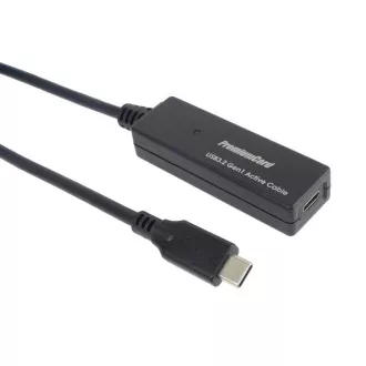 PremiumCord USB-C repeater a predlžovací kábel Male-Female, 5Gbps 5m
